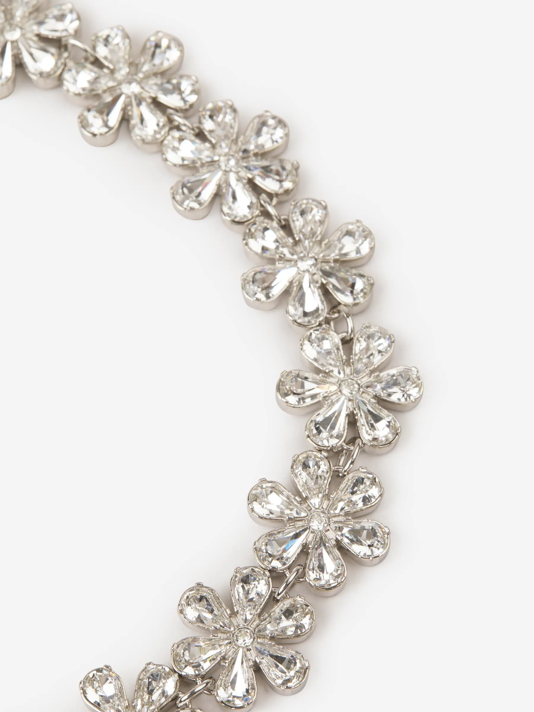 Collar Cristales Flores