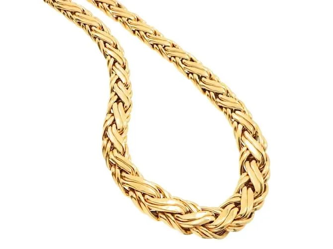 Collar de oro amarillo de 14K Tiffany & Co. 