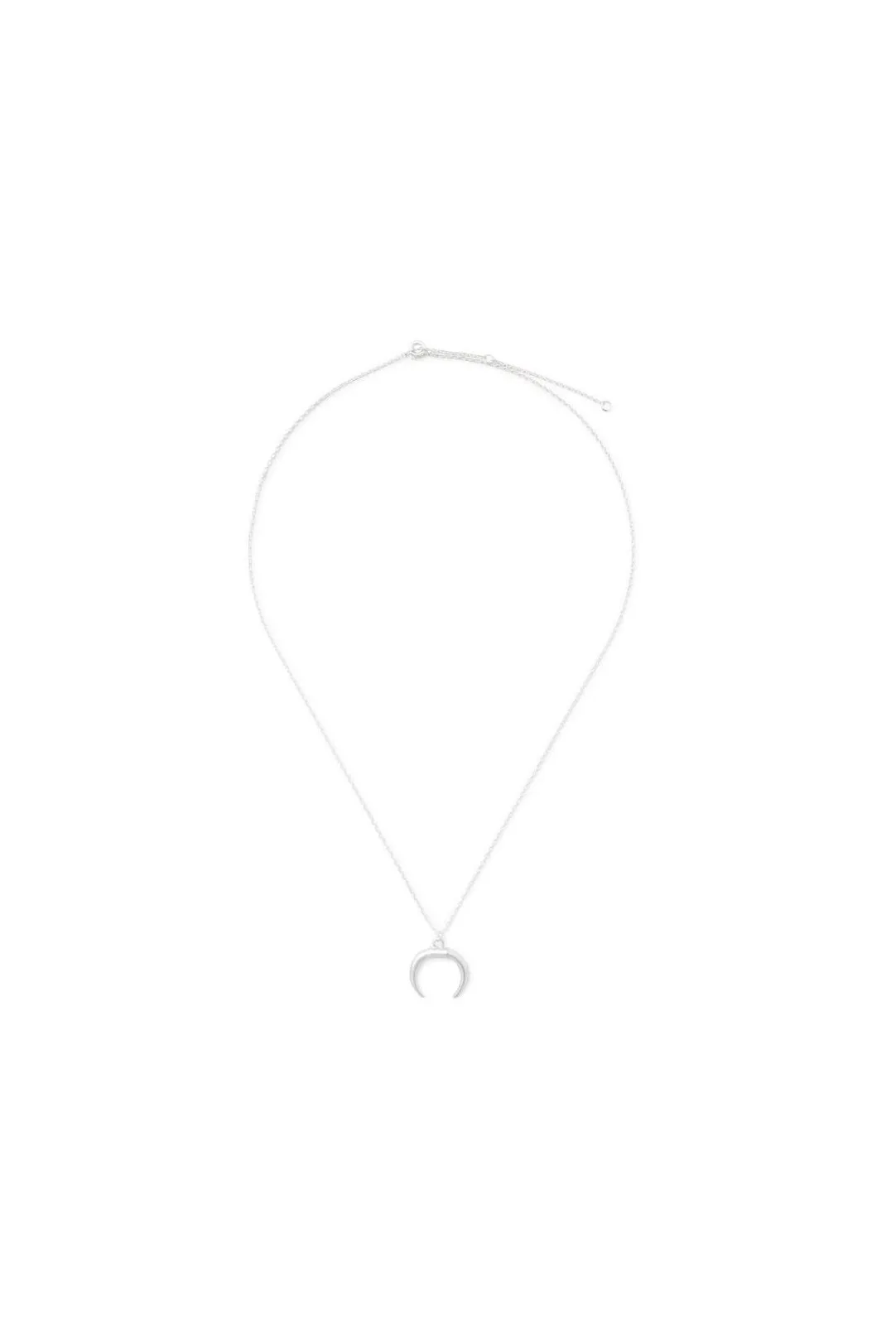 COLLAR FINO VIEFJ HORN PLATEADO