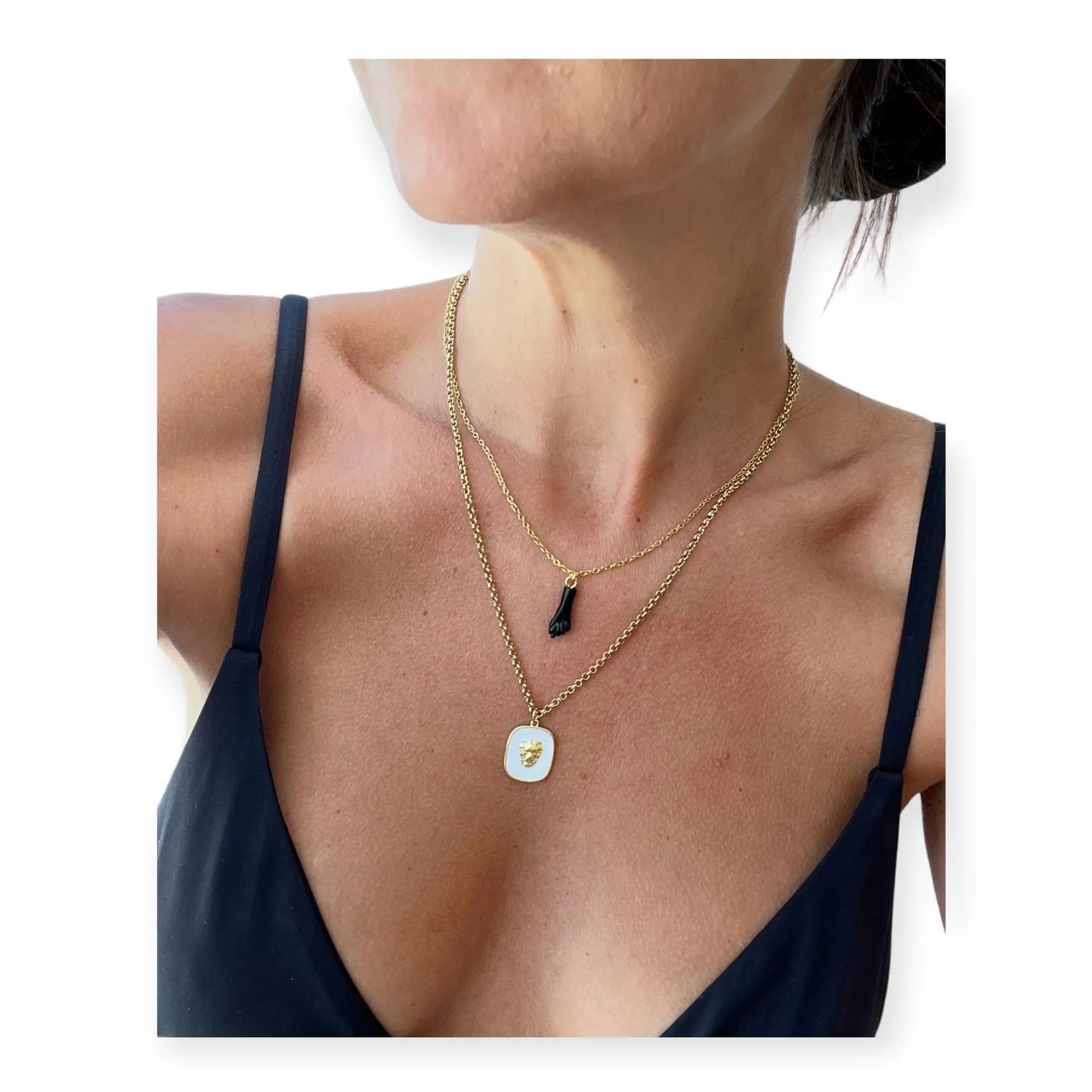 Collar León Esmalte