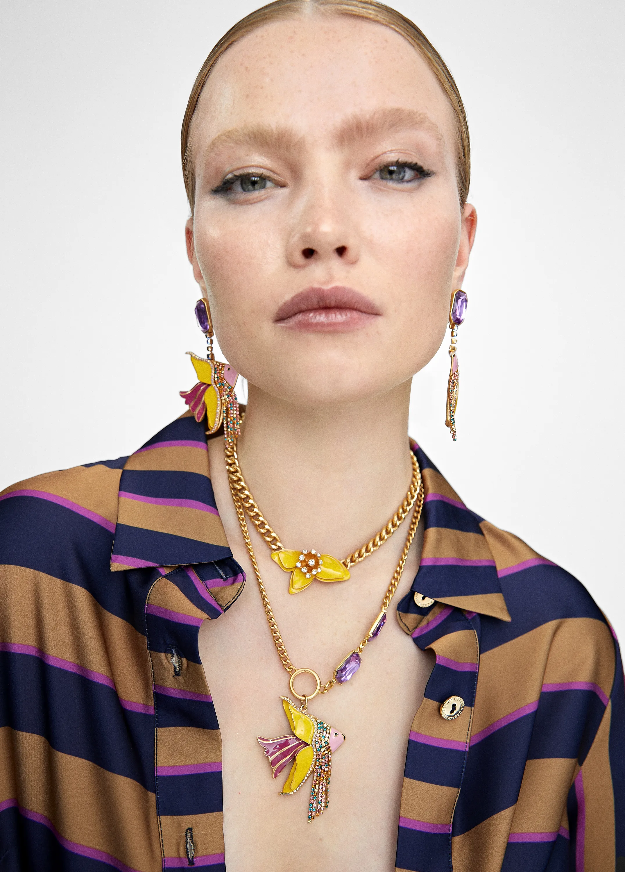 Collar multicadena pez Lola Casademunt