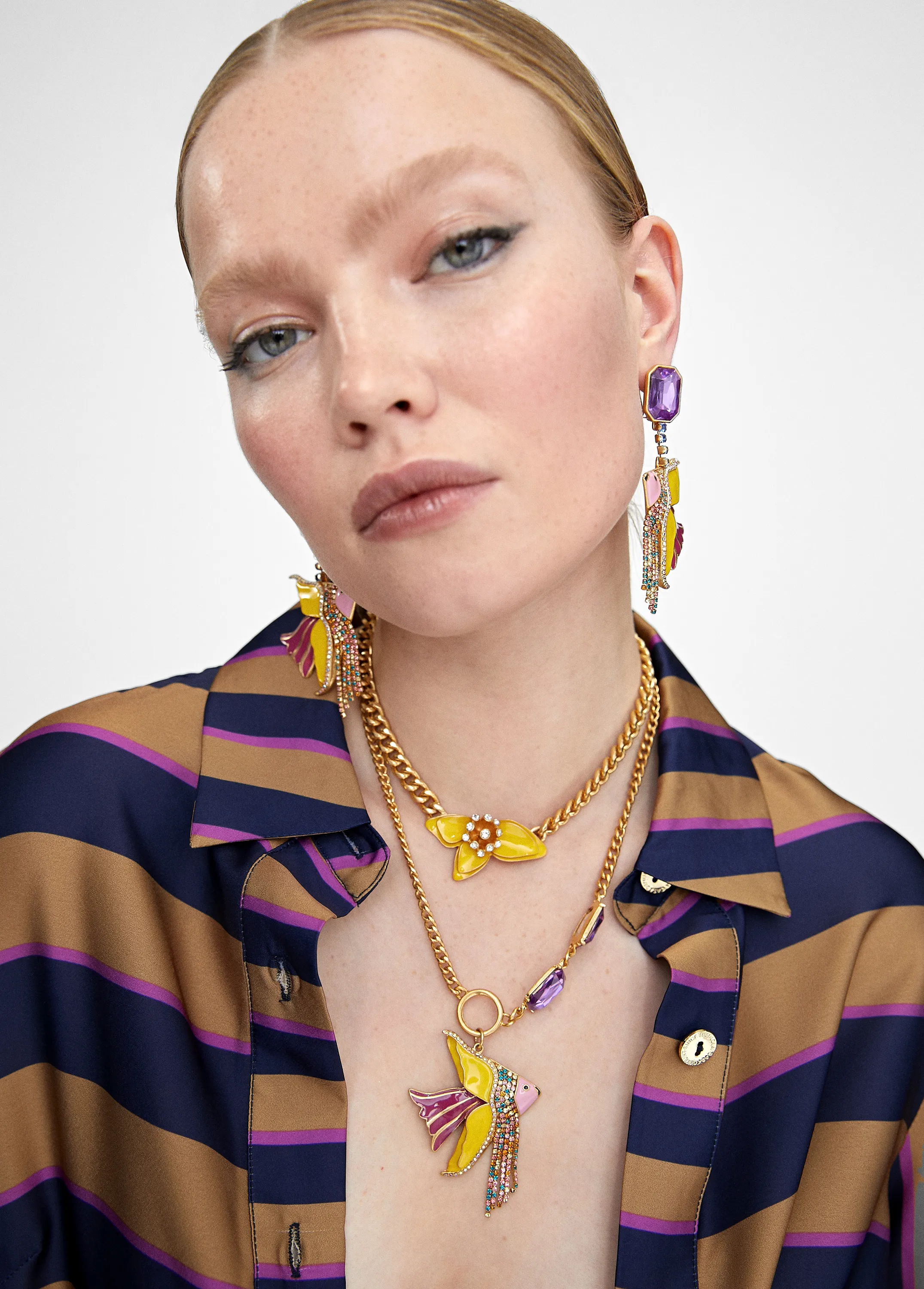 Collar multicadena pez Lola Casademunt