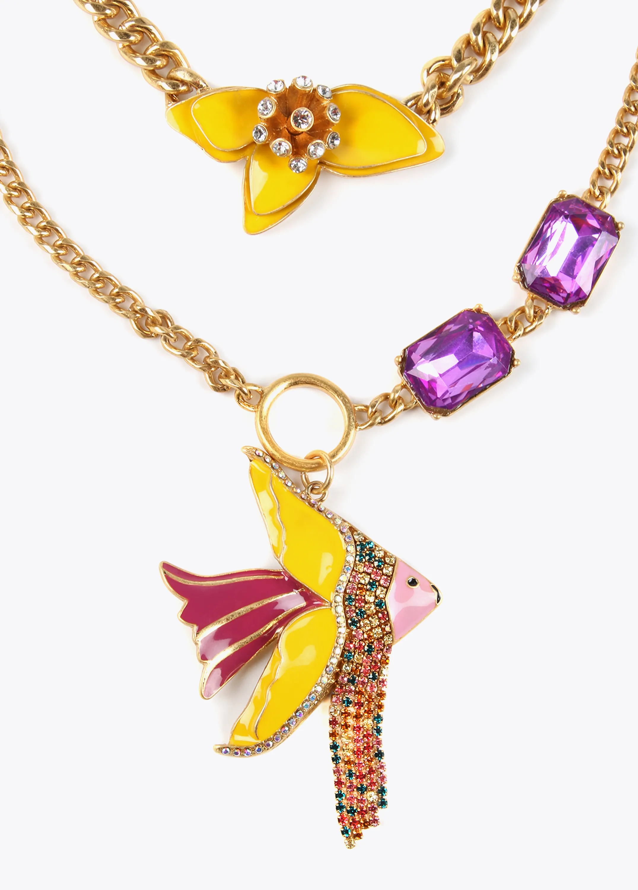 Collar multicadena pez Lola Casademunt