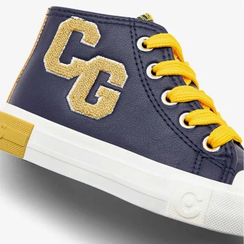 CONGUITOS COSH264004 Zapatillas Altas Letras Azul 