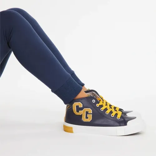 CONGUITOS COSH264004 Zapatillas Altas Letras Azul 