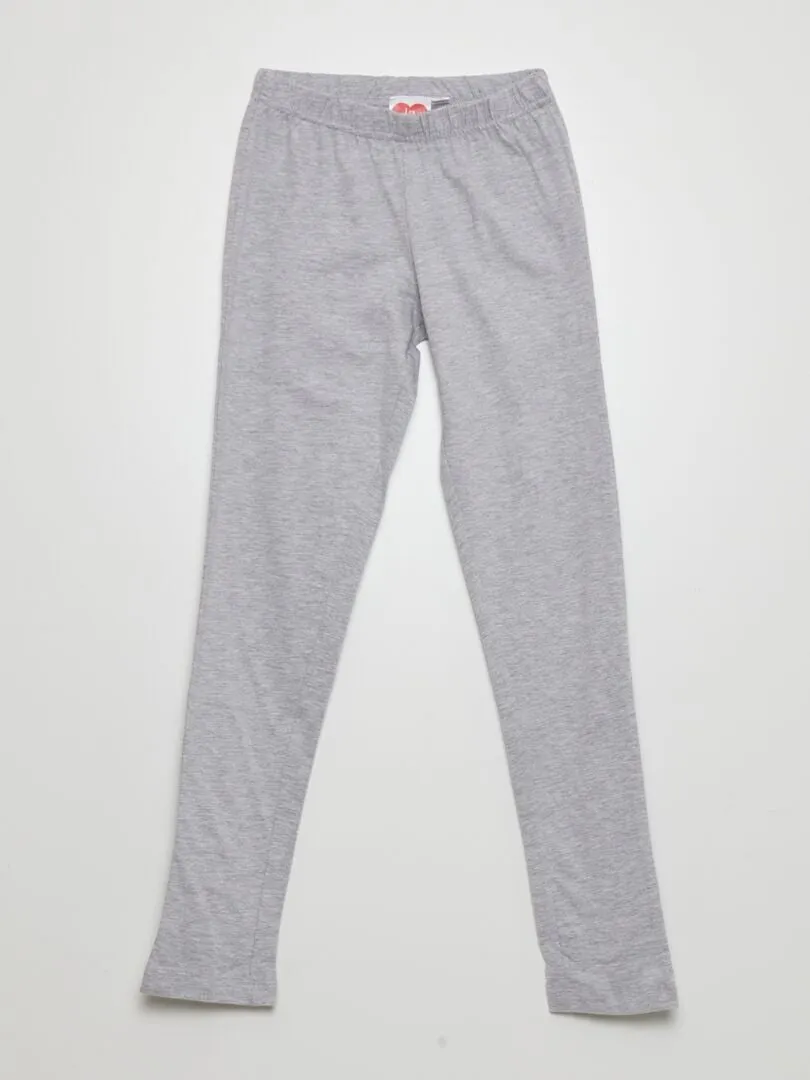 CONJUNTO DE PIJAMA 'OSOS AMOROSOS' CON CAMISETA + PANTALóN  2 PIEZAS  BLANCO