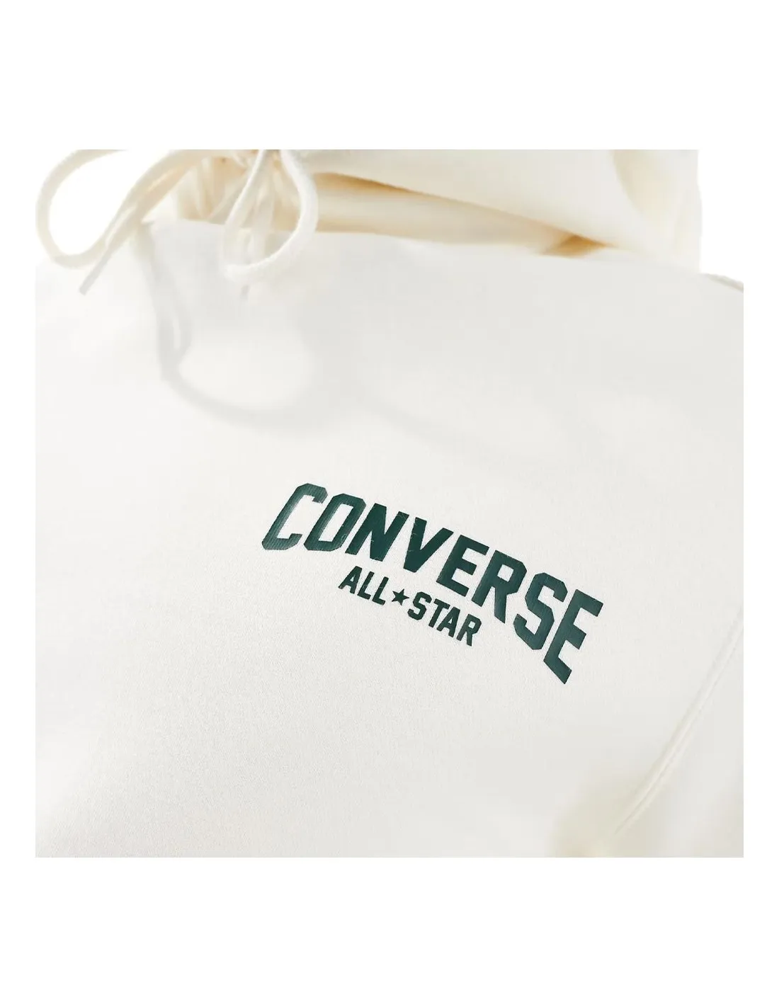 CONVERSE RETRO CHUCK GRAPHIC HOODIE EGRET