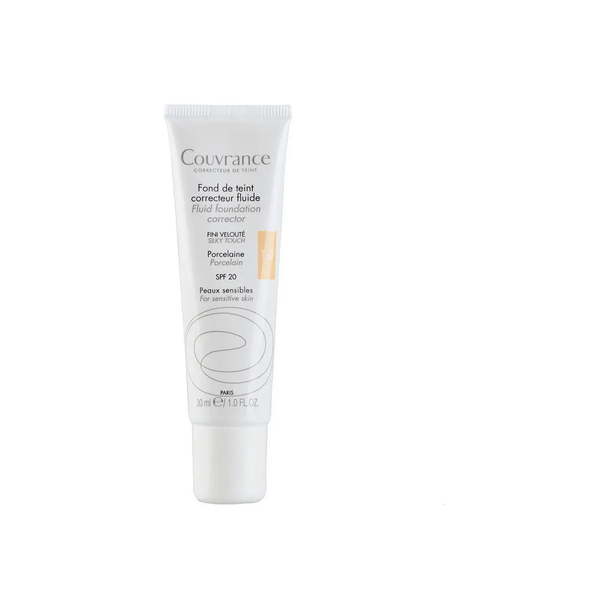 Couvrance Base De Maquillaje Fluida Pieles Sensibles dorado