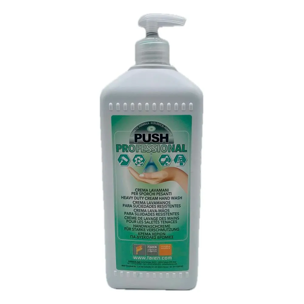 Crema lavamanos 1L con dosificador Push Professional