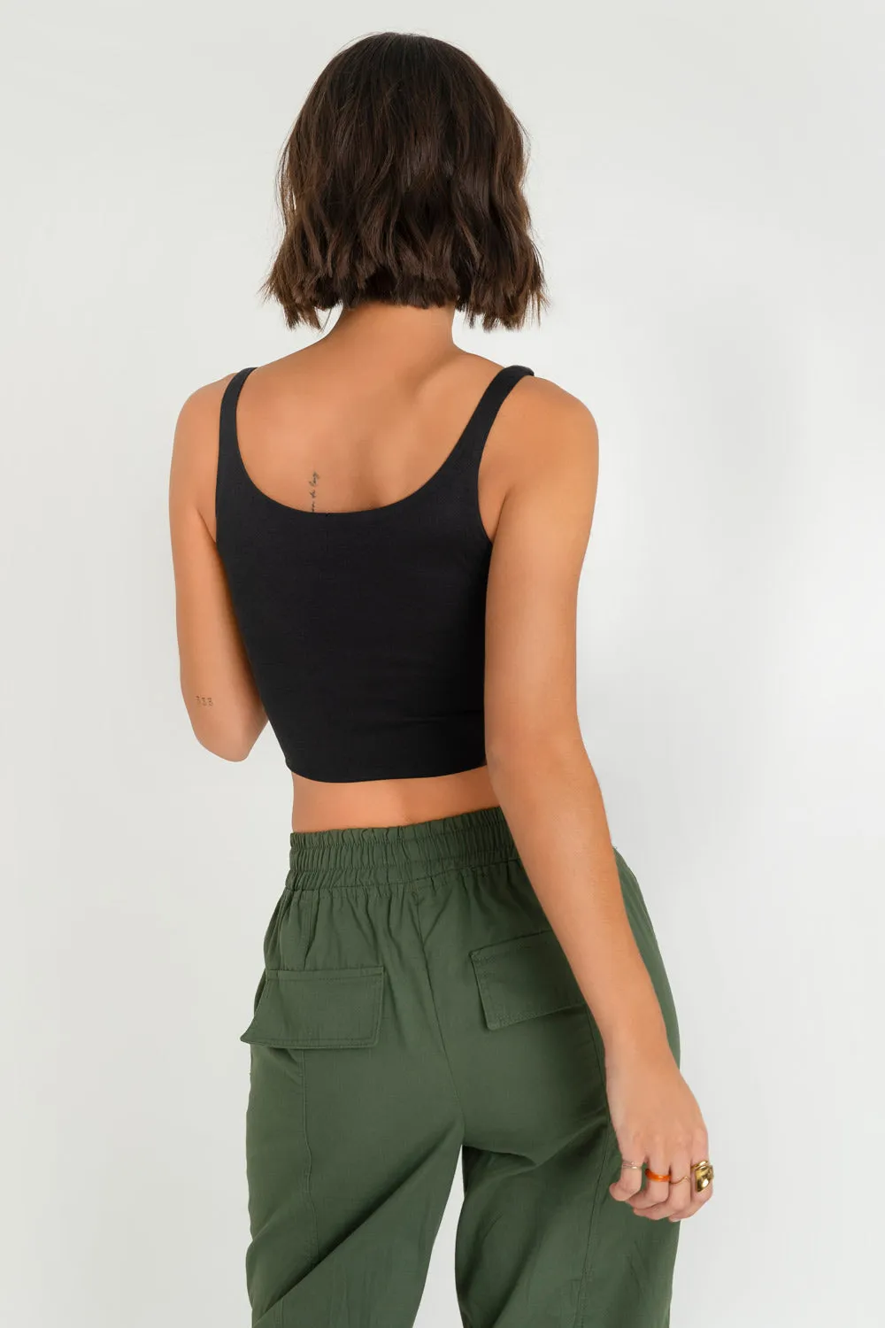 Crop top tirantes
