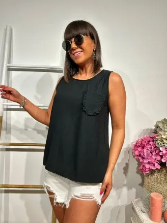 Cuerpo Básico Bolsillo HILMERATY Negro