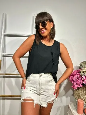 Cuerpo Básico Bolsillo HILMERATY Negro