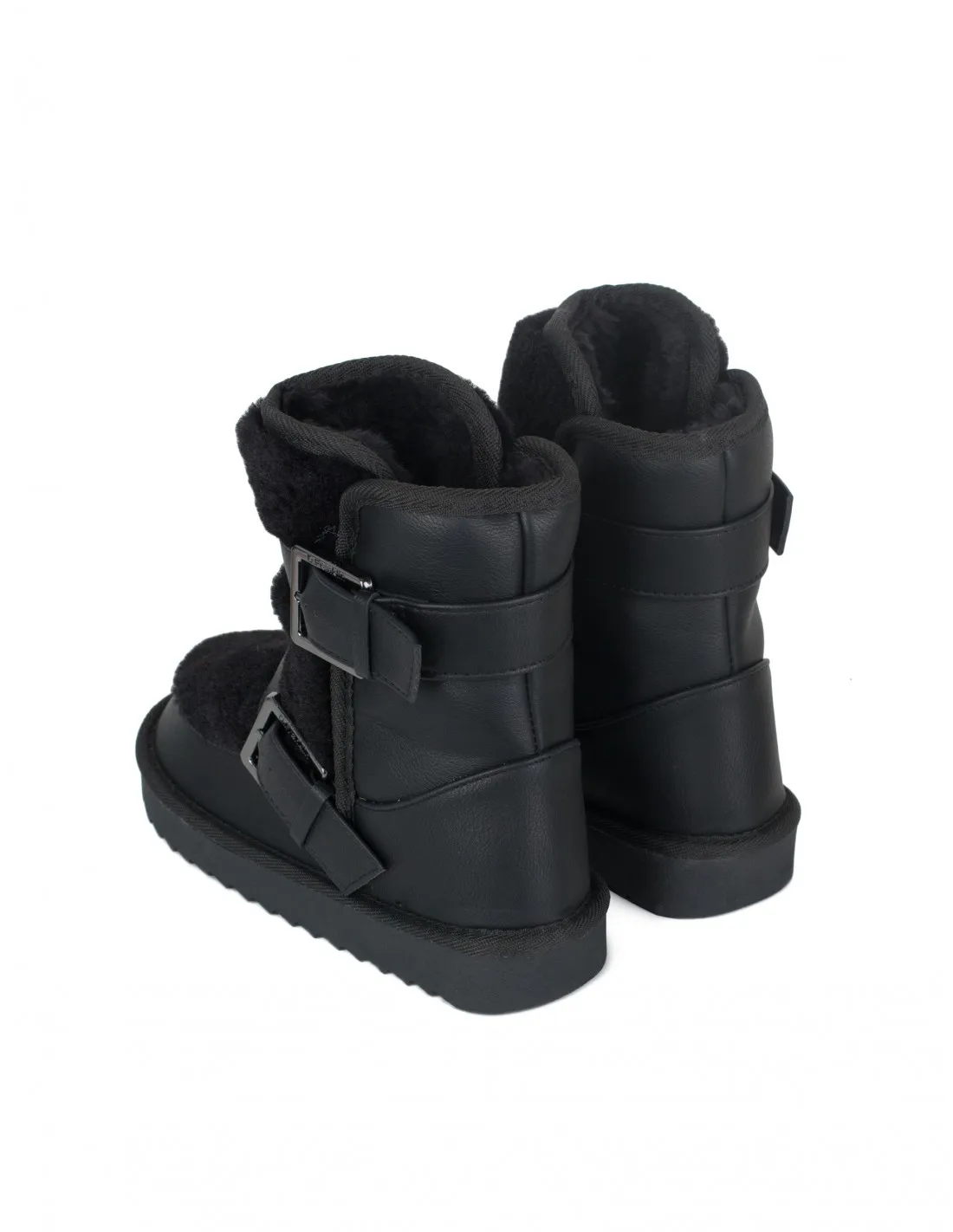 D. FRANKLIN Botas Australianas Hebillas Negras