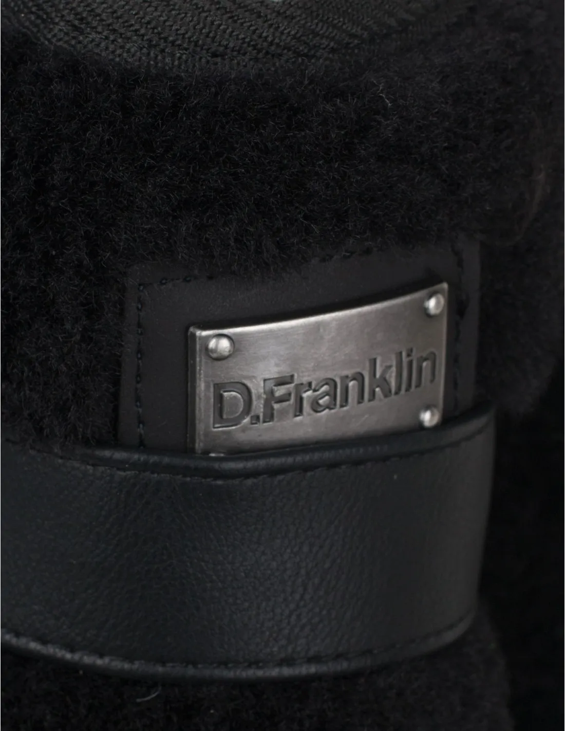 D. FRANKLIN Botas Australianas Hebillas Negras