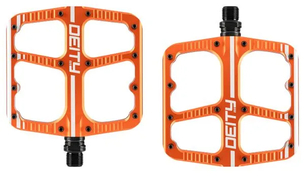Deity Pedales Planos Deity Flat Trak Naranja