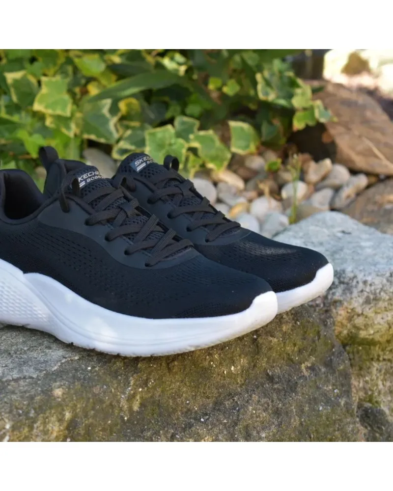 Deportivo de mujer negro vegano |SKECHERS 117550 BOBS INFINITY