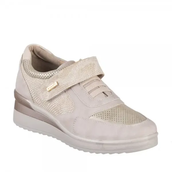 Deportivo velcro con cuña Mysoft 302