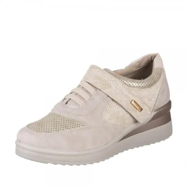 Deportivo velcro con cuña Mysoft 302