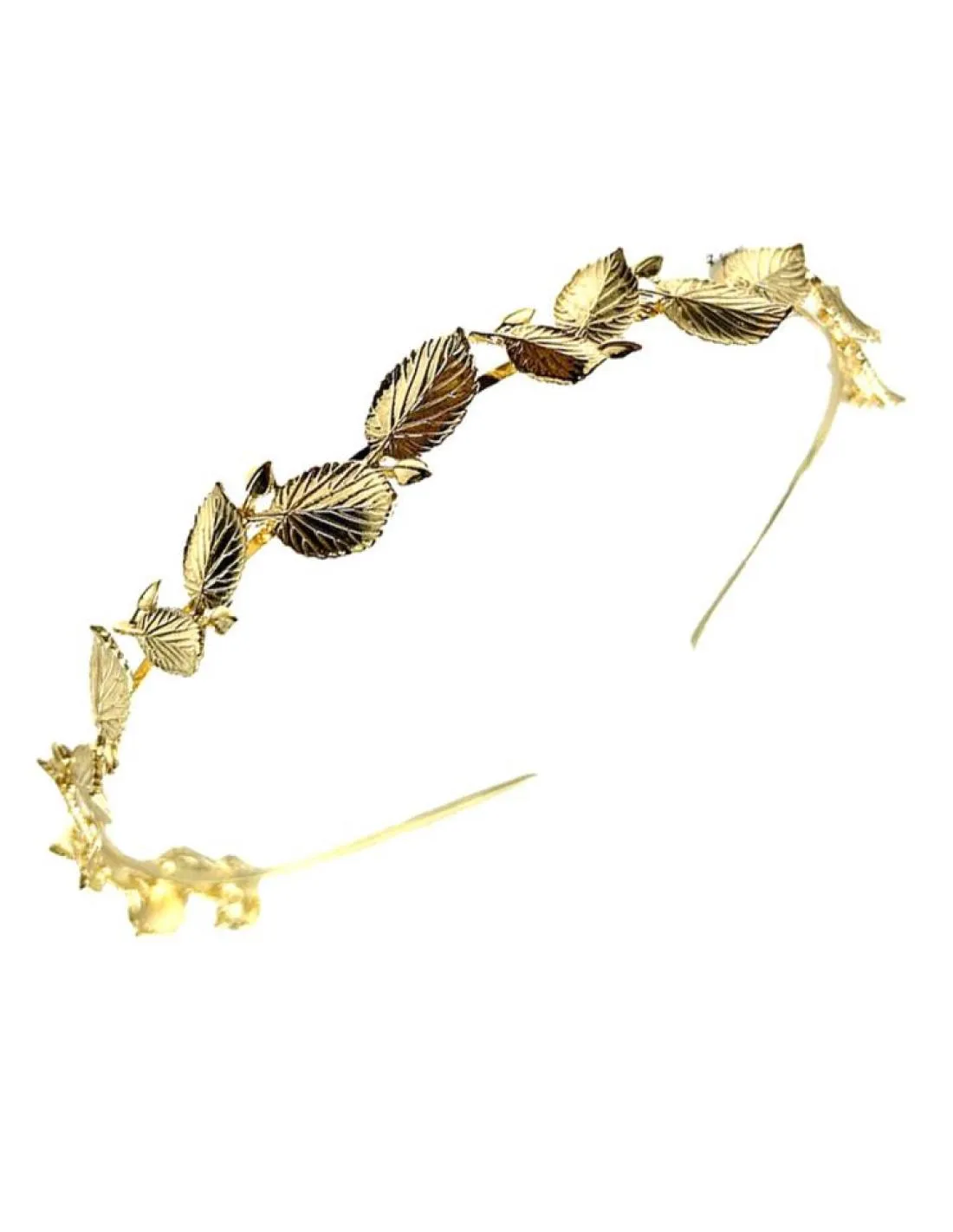 DIADEMAS ONLINE DORADAS DE FIESTA BODA Y EVENTOS CON HOJAS