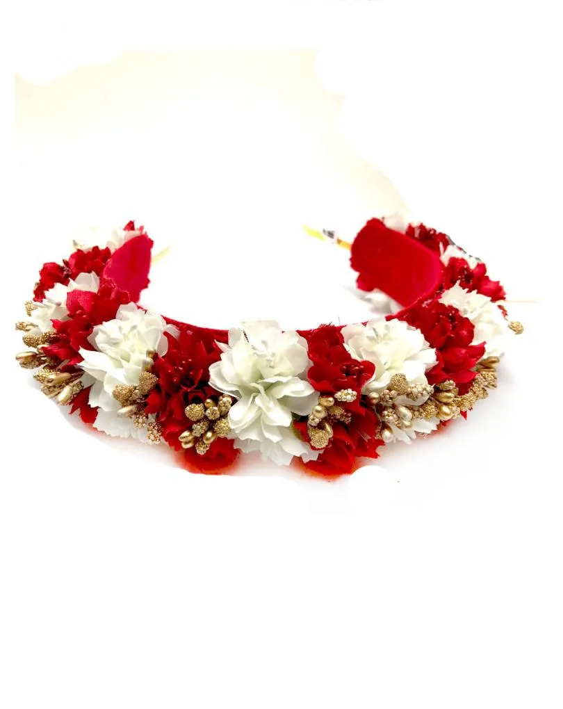 DIADEMAS PARA BODAS CON FLORES CON LA QUE ESTARAS GUAPISIMA
