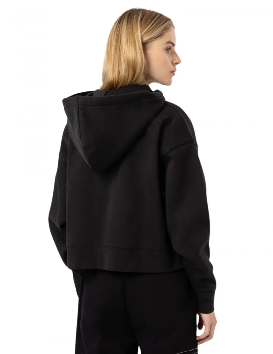 DICKIES OAKPORT  NEGRO  SUDADERA CON CREMALLERA