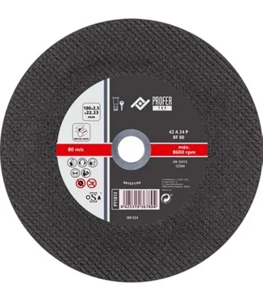 Disco c h met/inox a24 PROFER TOP 230x2,5mm PT1814