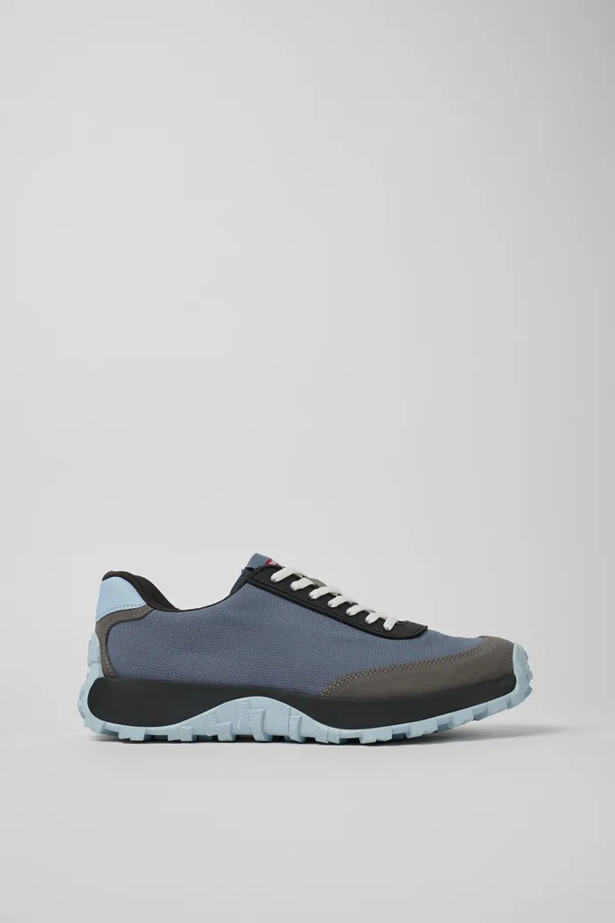 Drift Trail VIBRAM Sneaker de tejido y nobuk gris para hombre