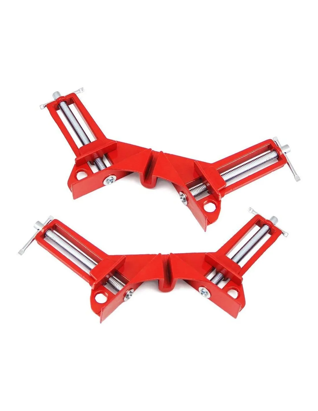 Escuadra Sargento en angulo para soldar esquinas y angulos (compatible con metales) Modelo BASIC, 4 unidades