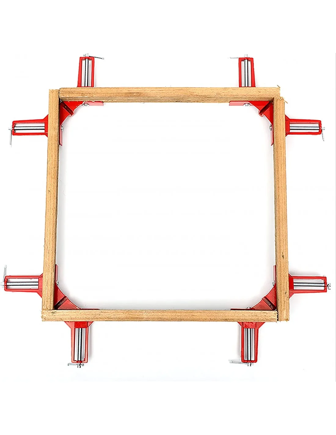 Escuadra Sargento en angulo para soldar esquinas y angulos (compatible con metales) Modelo BASIC, 4 unidades