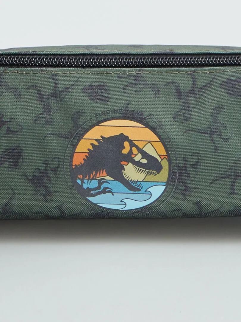 ESCUCHE CILíNDRICO 'JURASSIC PARK'  VERDE