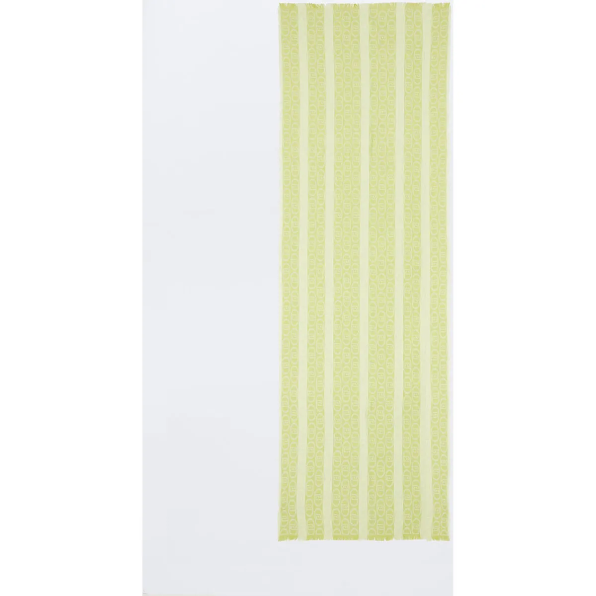 Estola con monograma de jacquard