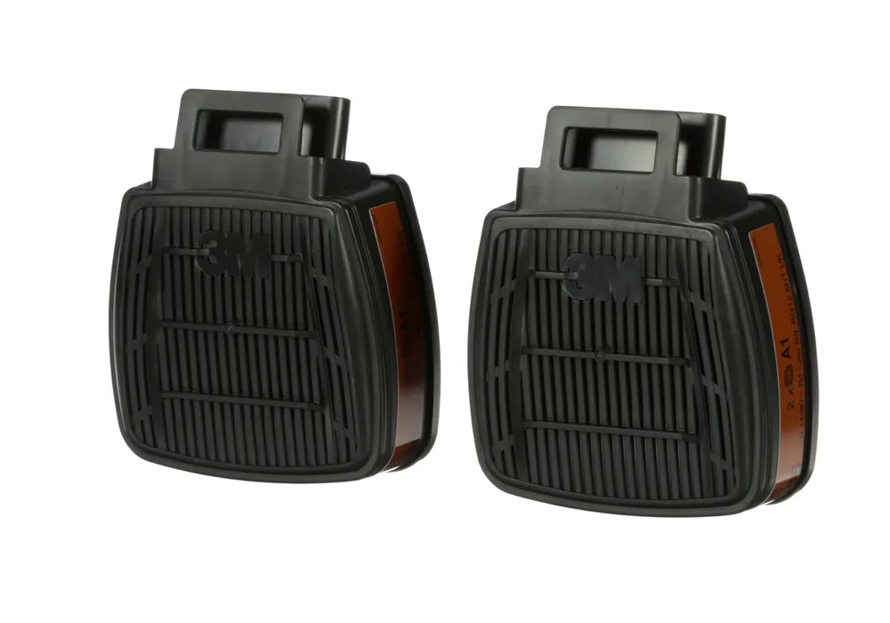 FILTRO DE GAS 3M SECURE CLICK D8051 A1, PARA MASCARILLAS SERIE HF800, 1 PAR