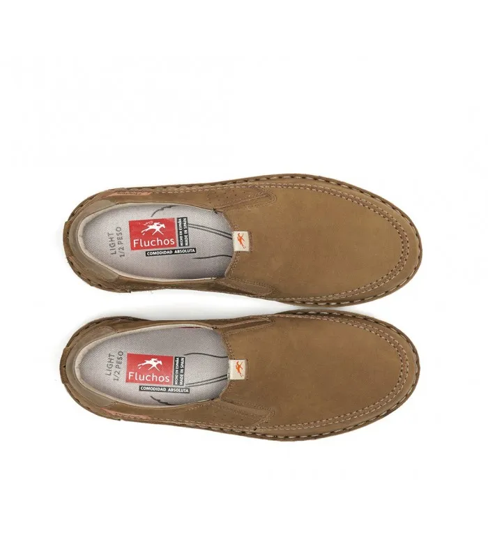 FLUCHOS F2001 PARKER Slip On Marrón