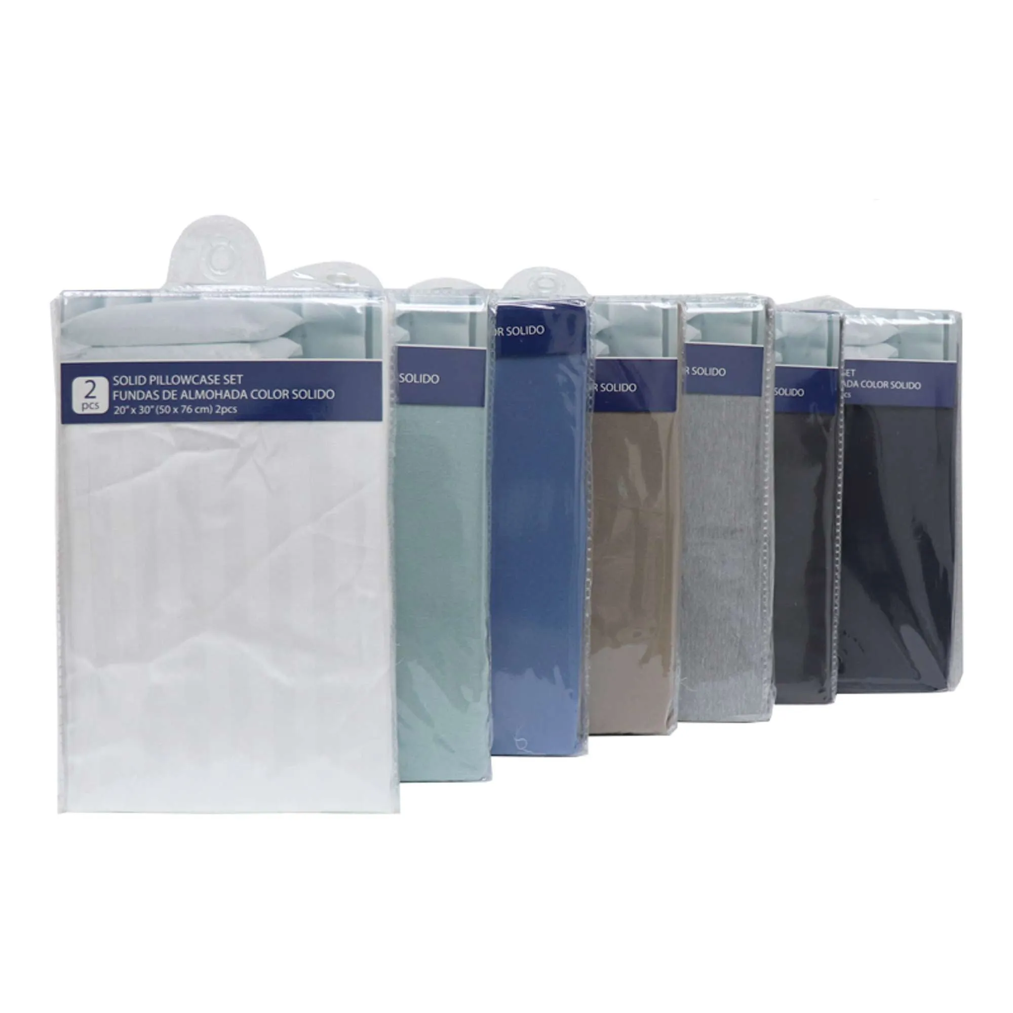 Funda De Almohada Color Sólido Surtidos