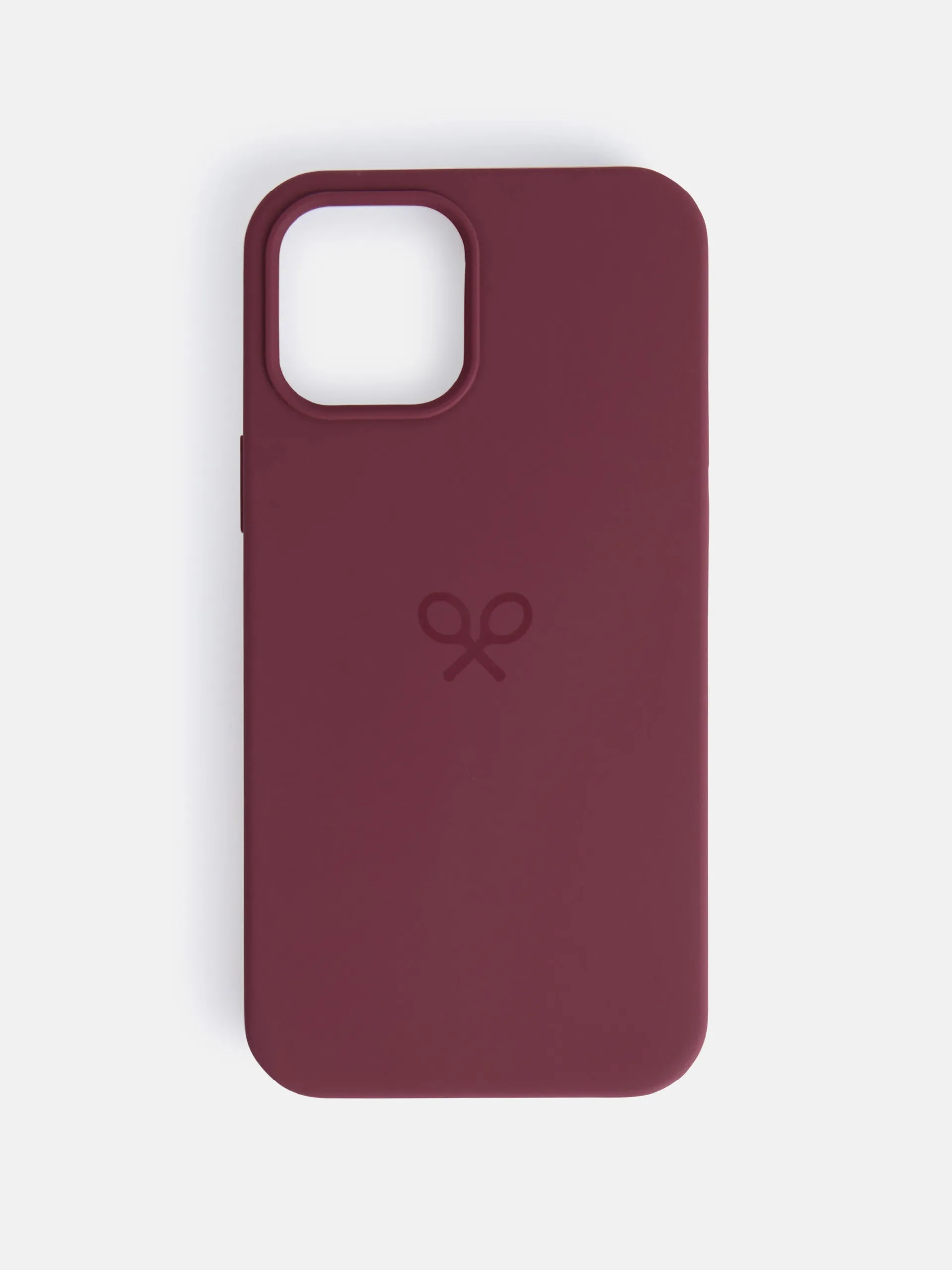 Funda IPHONE 12 PRO MAX burdeos