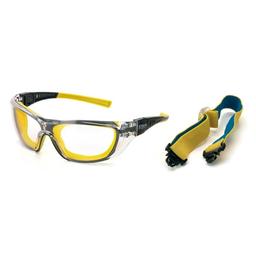 GAFAS ANTIEMPAñAMIENTO CON CINTA Y PATILLAS MOD. DUAL 2188GD