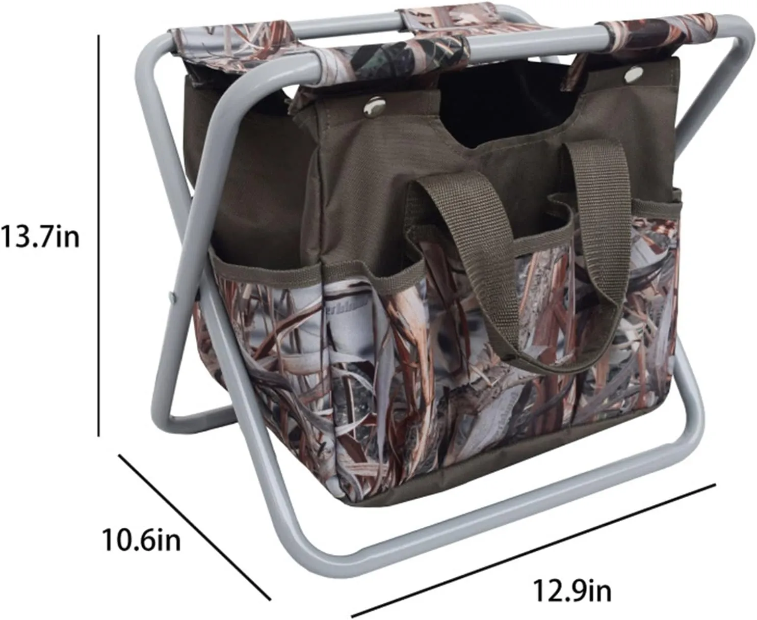 GBNYTT Silla de pesca plegable 2 en 1  silla de pesca  mochila de pesca  taburete cómodo y resistente al desgaste para equipos d