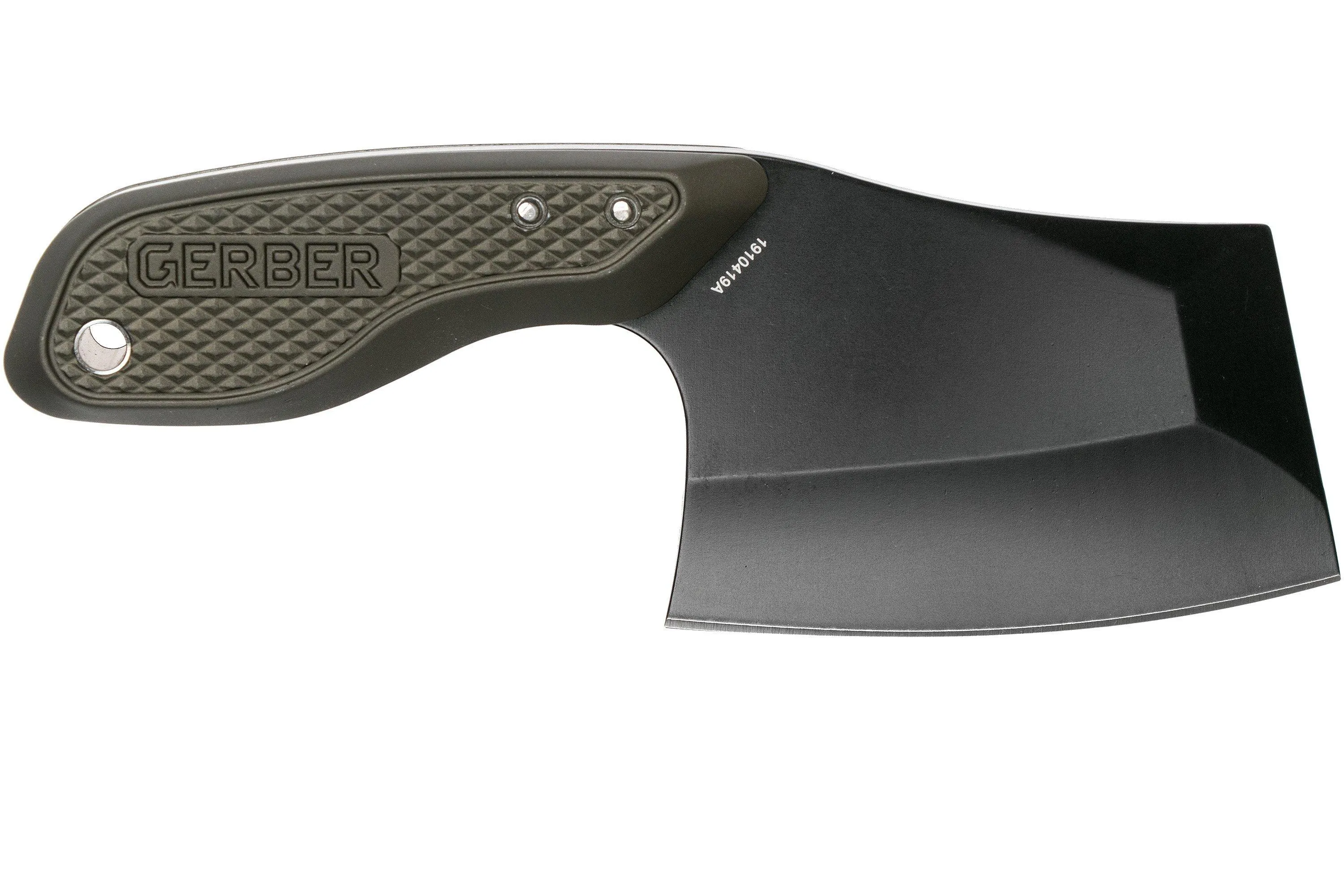 GERBER TRITIP MINI CLEAVER GREEN BLACK 31003728 CUCHILLO FIJO