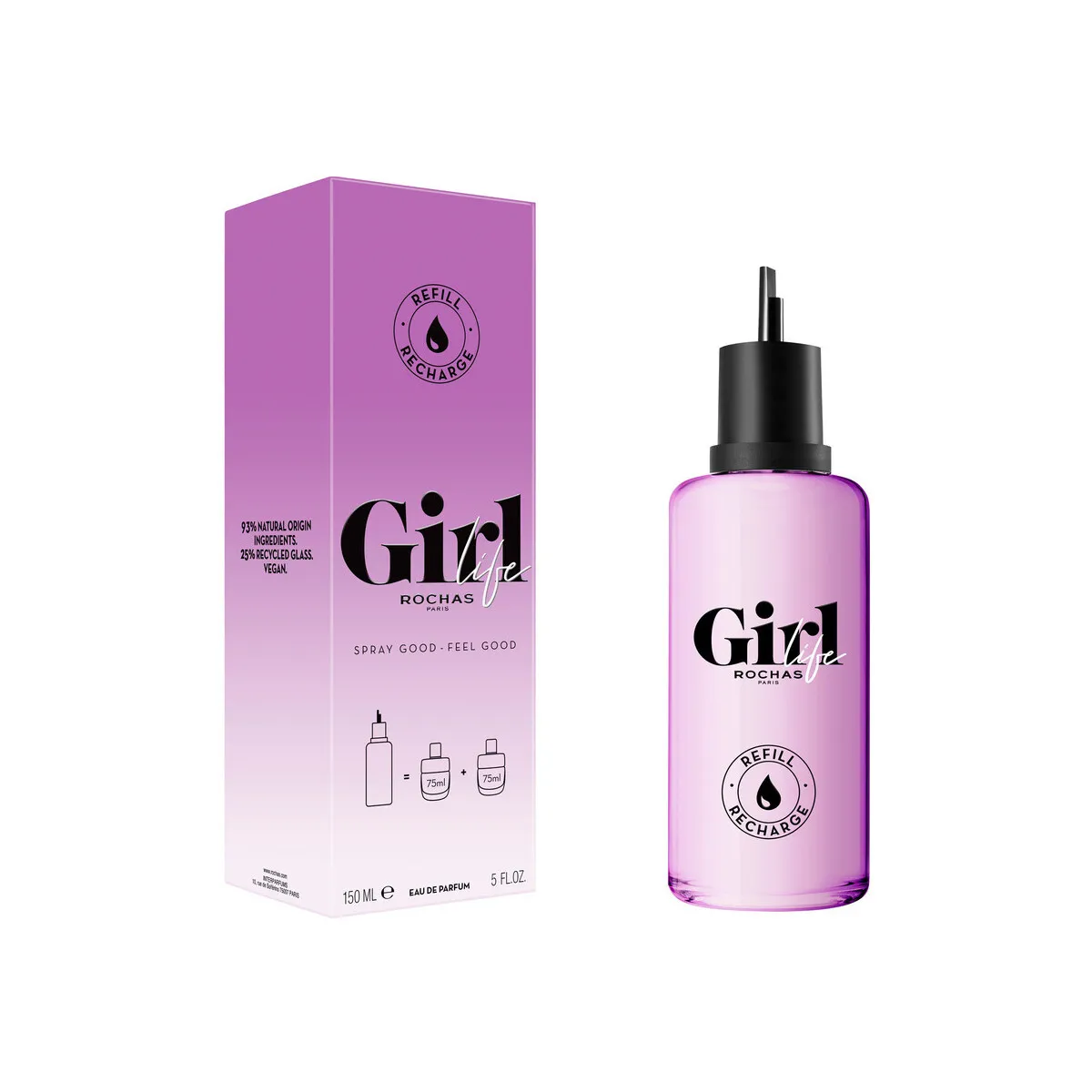 GIRL LIFE RECARGA  EAU DE PARFUM  150ML