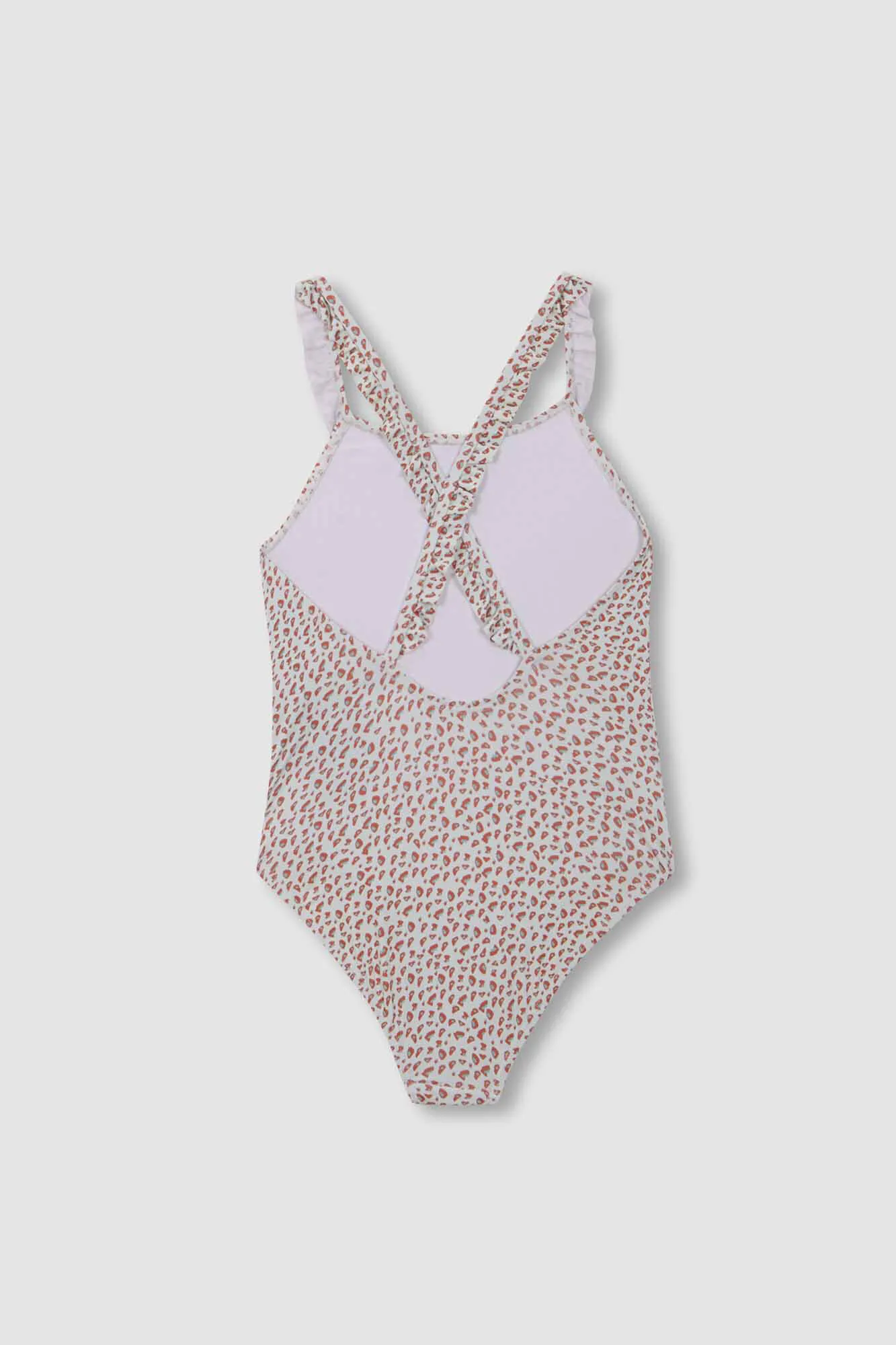 Gocco Traje De Baño Estampado Animal Print Rosa