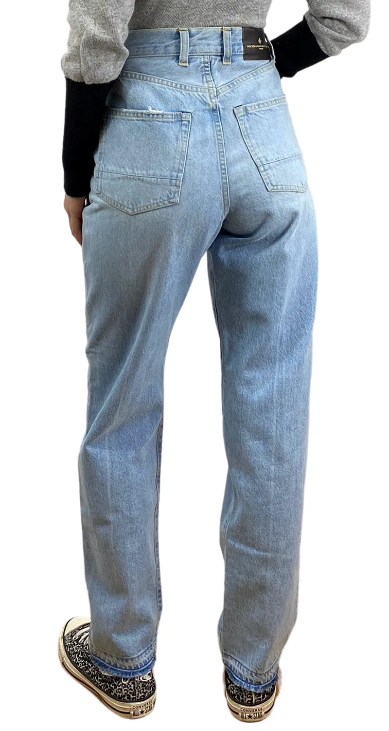 GOLDEN GOOSE Denim Azul