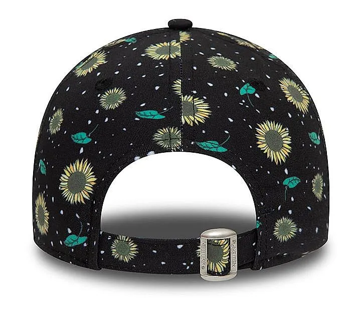 GORRA CON VISERA NEW ERA 9FO CHYT FLORAL AOP BRANDED CHILD  BLACK/WHITE  KID´S