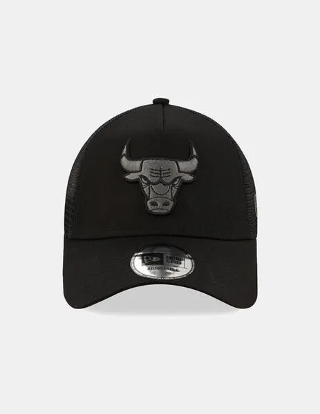 GORRA NEW ERA 940 BOB TEAM LOGO CHICAGO BULLS  NEGRO