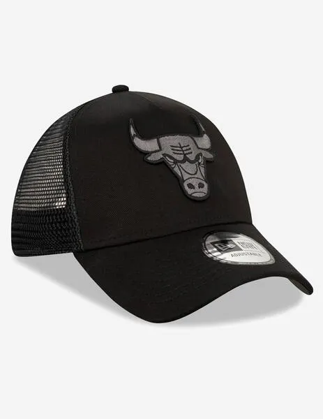 GORRA NEW ERA 940 BOB TEAM LOGO CHICAGO BULLS  NEGRO