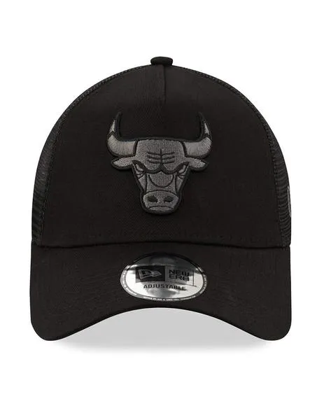 GORRA NEW ERA 940 BOB TEAM LOGO CHICAGO BULLS  NEGRO