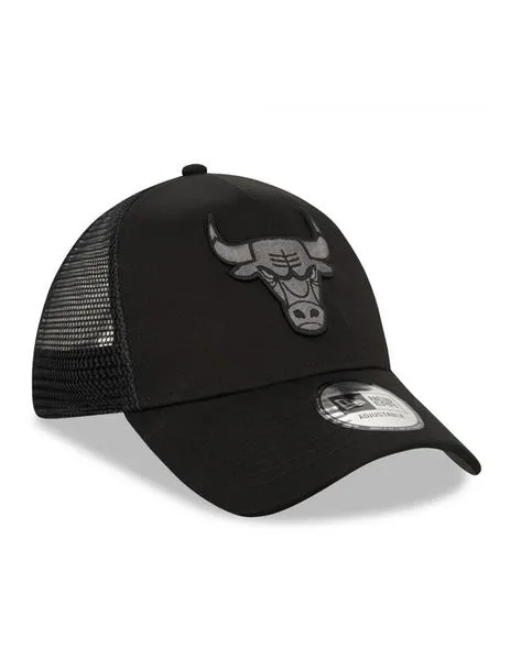 GORRA NEW ERA 940 BOB TEAM LOGO CHICAGO BULLS  NEGRO