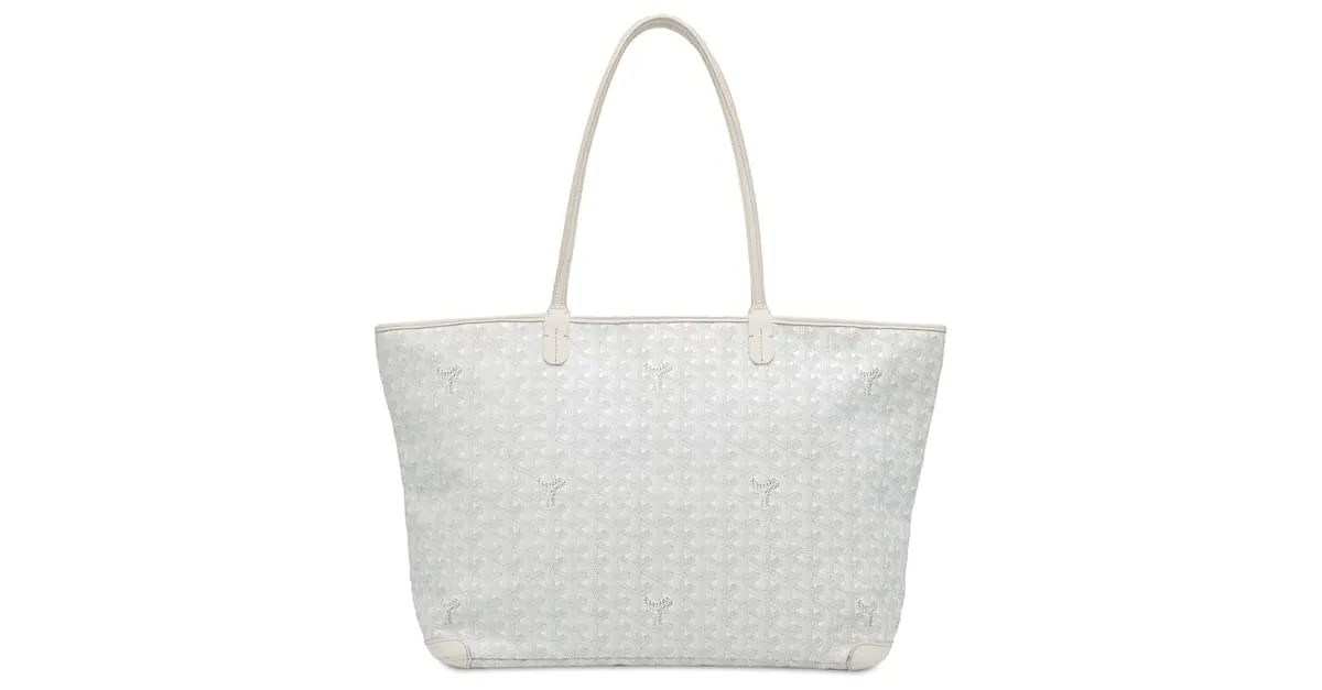 Goyard Blanco Goyardine Artois PM 