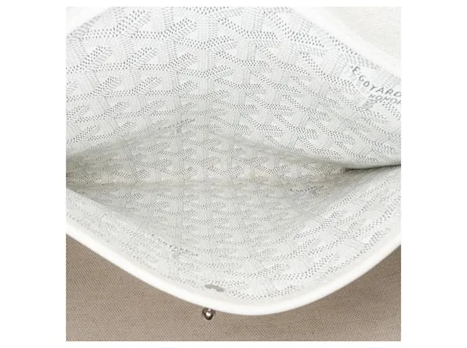 Goyard Blanco Goyardine Artois PM 