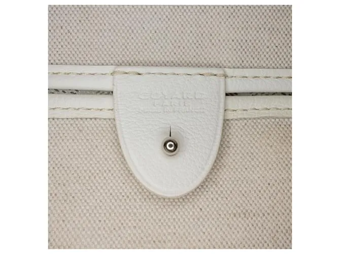 Goyard Blanco Goyardine Artois PM 