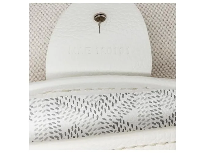 Goyard Blanco Goyardine Artois PM 